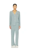 Eberjey Gisele Long Pj Set In Blue