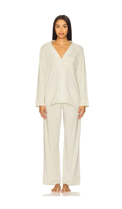 Eberjey Gisele Long Pj Set In Neutral