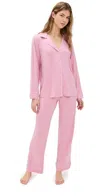 Eberjey Gisele Pj Set In Rose Quartz/petal Pink