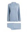 Eberjey Gisele Long Pyjama Set In Blue