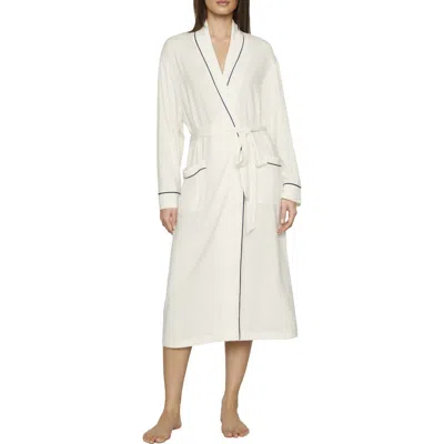Eberjey Gisele Longline Robe In White