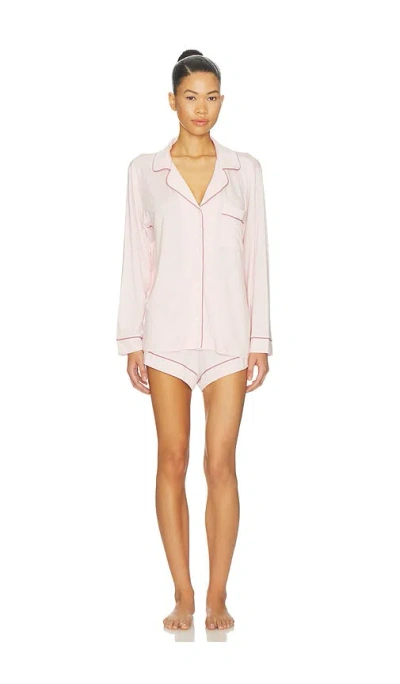 Eberjey Gisele Pajama Set In White