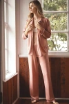 Eberjey Gisele Pajama Set In Purple