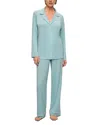 Eberjey Gisele Long Pajamas In Blue