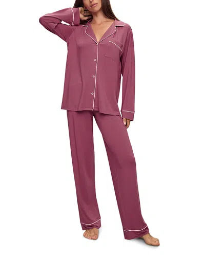 Eberjey Gisele Pj Set In Raspberry/ivory