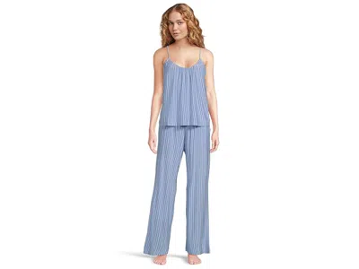 Eberjey Gisele Printed Cami Pants Pj Set In Blue