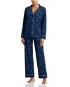 Eberjey Gisele Printed Long Pajama Set
