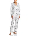 Eberjey Gisele Printed Long Pajama Set