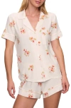 Eberjey Gisele Printed Relaxed Jersey Knit Short Pajamas