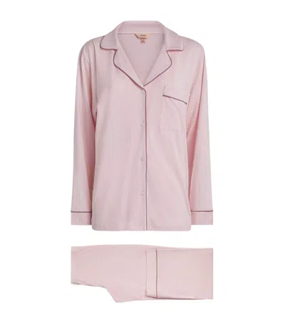Eberjey Gisele Pyjama Set In Pink
