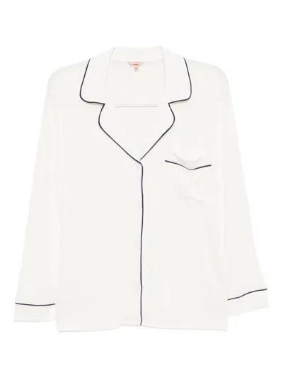 Eberjey Gisele Pyjama Set In White