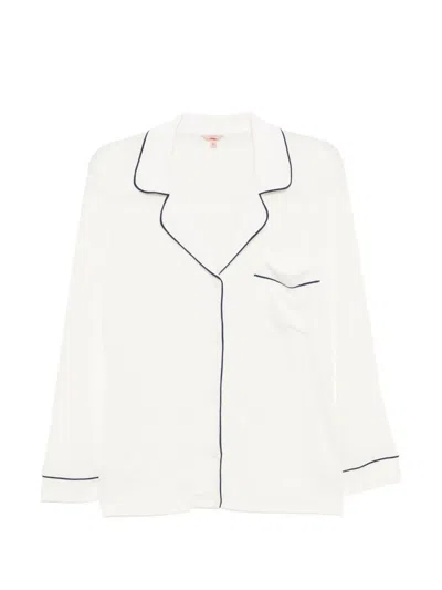 Eberjey Gisele Pyjama Set In White