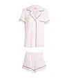Eberjey Gisele 2-piece Shortie Pajama Set In Pink