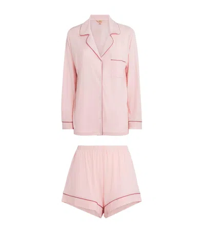 Eberjey Gisele Short Pyjama Set In Pink
