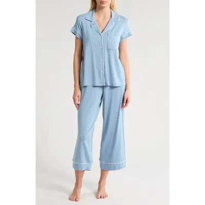 Eberjey Gisele Short Sleeve Cropped Pajamas