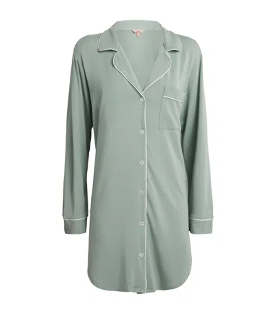 Eberjey Gisele Sleep Shirt In Green