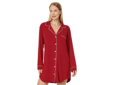 Eberjey Gisele Tenceltm Modal Sleepshirt In Burgundy
