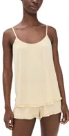 Eberjey Gisele The Cami Short Pj Set Sunrise In White