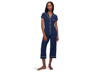 Eberjey Gisele - The Cropped Pajama Set In Multi