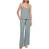 Eberjey Giselle Cami & Pants Pajama Set In Gray