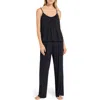 Eberjey Womens Gisele Relaxed Modal-jersey Pyjama Set Black In Black