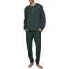 Eberjey Henry Jersey Pajamas In Green