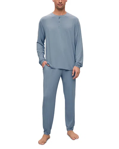 Eberjey Henry Pajama Set In Gray