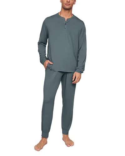 Eberjey Henry Pajama Set In Blue