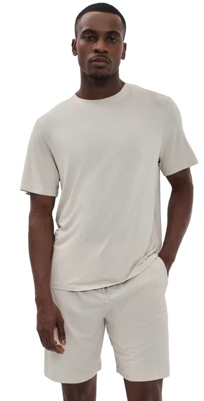 Eberjey Henry Short Pajama Set Moonstruck In Gray