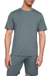 Eberjey Henry Stretch Tencel® Modal Short Pajamas In Green