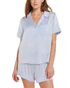 Eberjey Gisele Shortie Short Pajama Set In Powder Blue