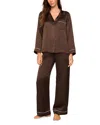 Eberjey Inez Washable Silk Long Pajama Set