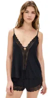 Eberjey Lara Romper In Black