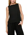 Eberjey Boat Neck Organic Linen Sleeveless Lounge Top