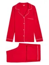 Eberjey Gisele Red Jersey Pyjama Set In Red
