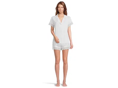 Eberjey Malou - Short Sleeve Pj Set In White