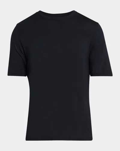 Eberjey Men's Henry Short Pajama Set In Black