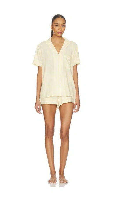 Eberjey Nautico Shortie Pj Set In Multi