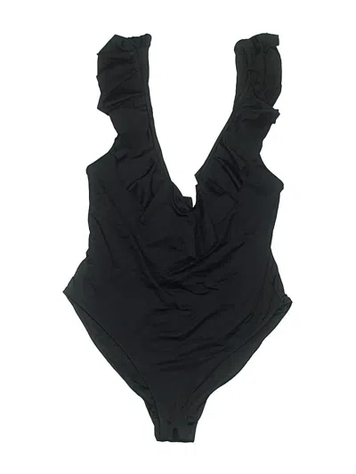 Pre-owned Eberjey One Piece Swimsuit In Black