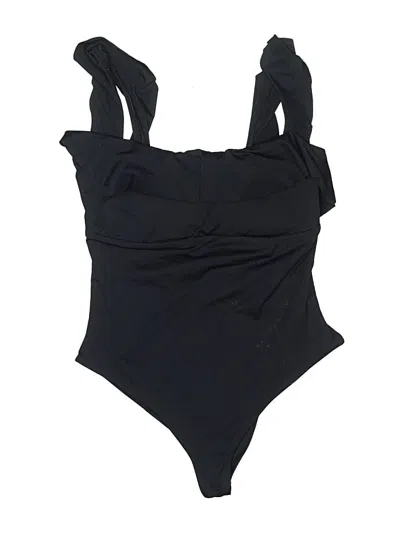 Pre-owned Eberjey One Piece Swimsuit In Black