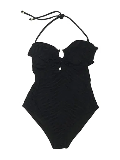 Pre-owned Eberjey One Piece Swimsuit In Black