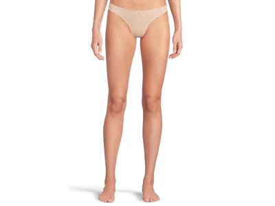 Eberjey Pima Stretch Cotton Thong In Pattern