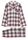 Eberjey Plaid Flannel Pyjama Set In Multi