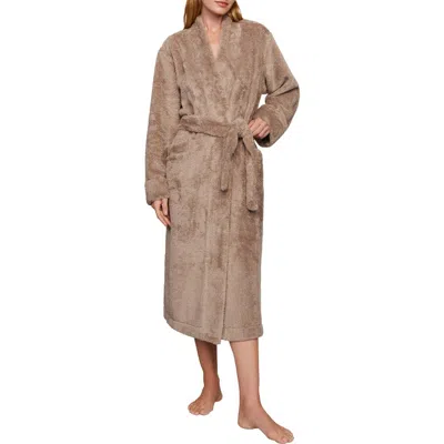 Eberjey Plush Long Robe In Multi