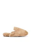 Eberjey Plush Mule Slipper In Neutral