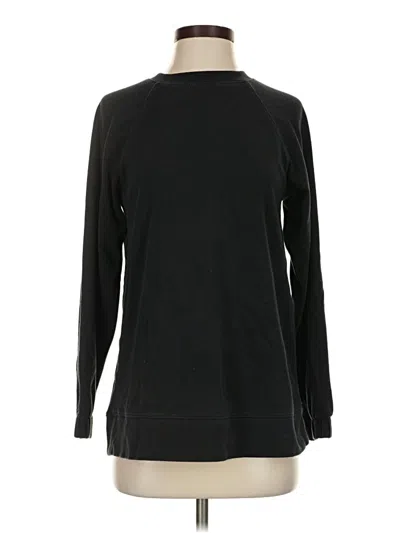 Pre-owned Eberjey Pullover Sweater In Black