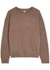 Eberjey Recy Bouclé Sweatshirt In Brown