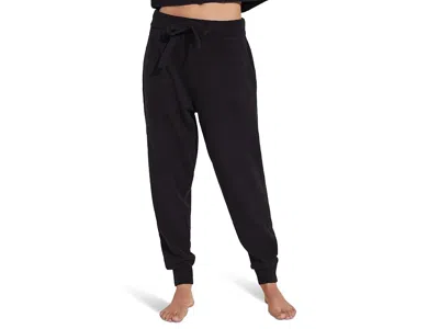 Eberjey Recycled Boucle Relaxed Fit Jogger Women's Clothing Black: Xs One Size