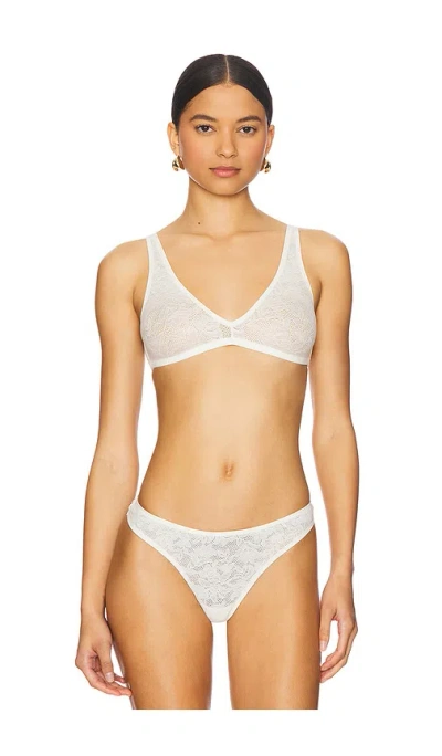 Eberjey Recycled Lace Plunge Bralette