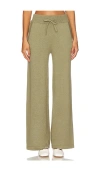 Eberjey Recycled Sweater Pants Moss In Moss